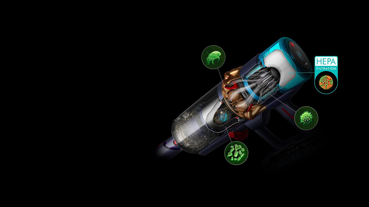 Dyson's best cordless filtration even traps viruses