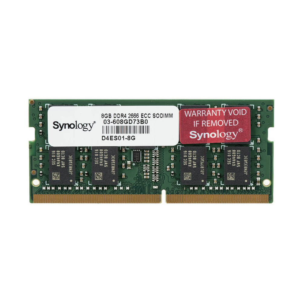 Synology 8GB DDR4 2666 MHz ECC Unbuffered SODIMM