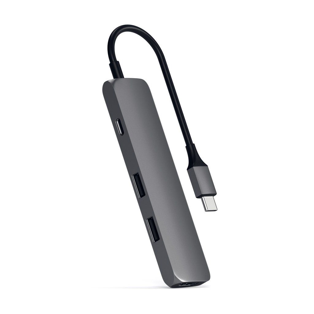 SATECHI TYPE-C SLIM MULTI-PORT ADAPTER 4K