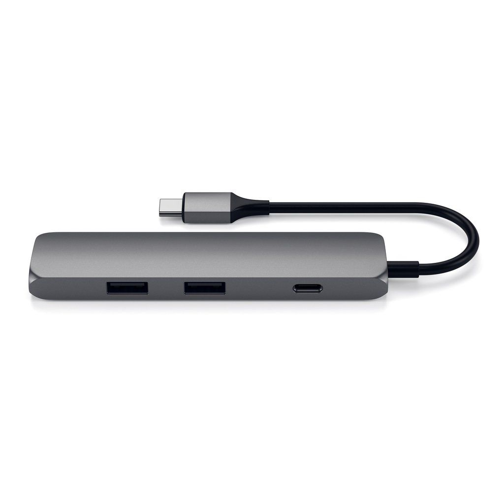 SATECHI TYPE-C SLIM MULTI-PORT ADAPTER 4K