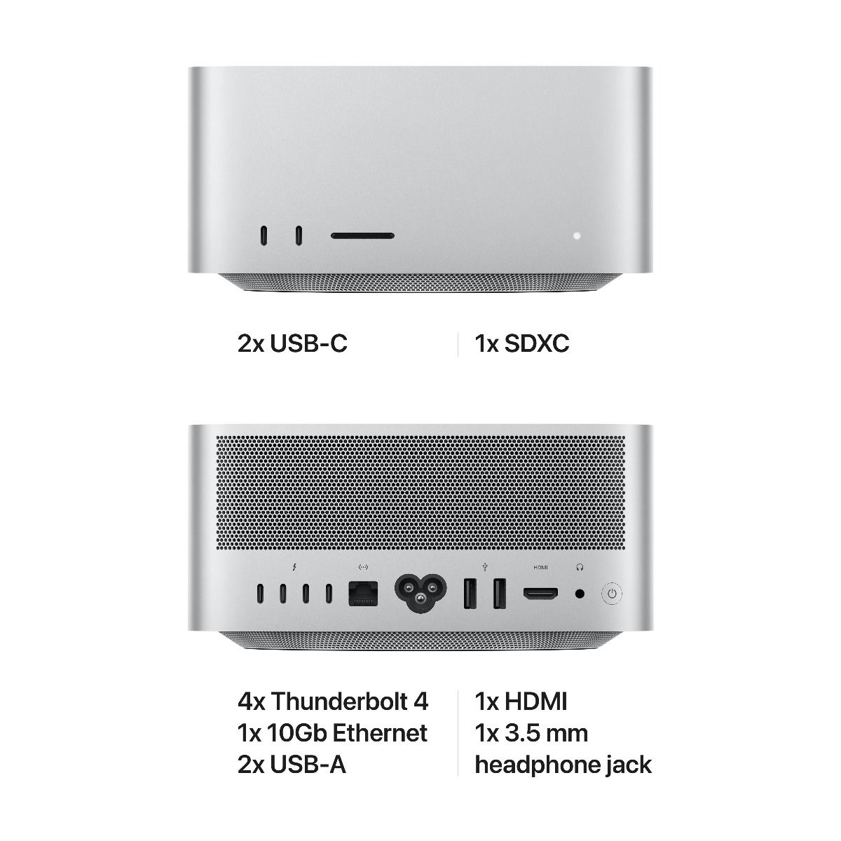 Mac Studio M1 Max sa 10-jezgarnim CPU-om i 24-jezgarnim GPU-om 512 GB SSD