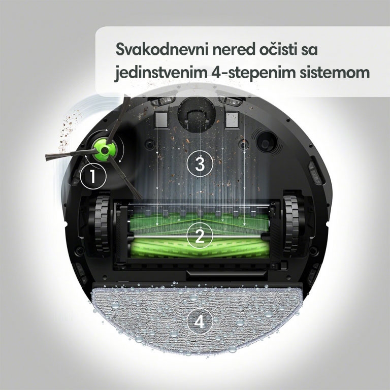 iRobot Roomba Combo j5+ (j5576) robotski usisivač i brisač 