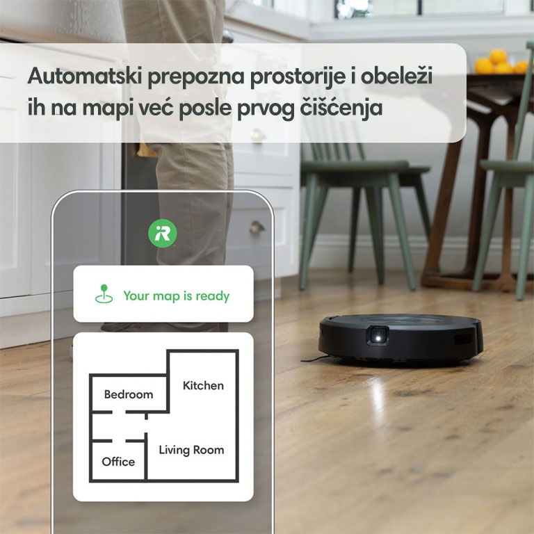 iRobot Roomba Combo j5+ (j5576) robotski usisivač i brisač 