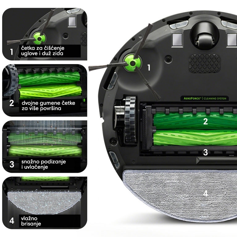 iRobot Roomba Combo i8 (i8170) robotski usisivač i brisač 